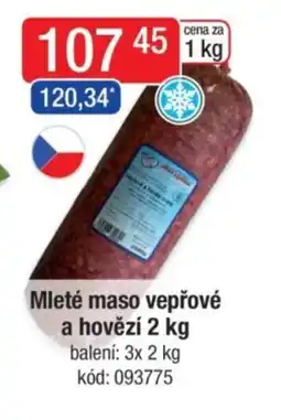 Qanto Mleté maso vepřové a hovězí nabídka