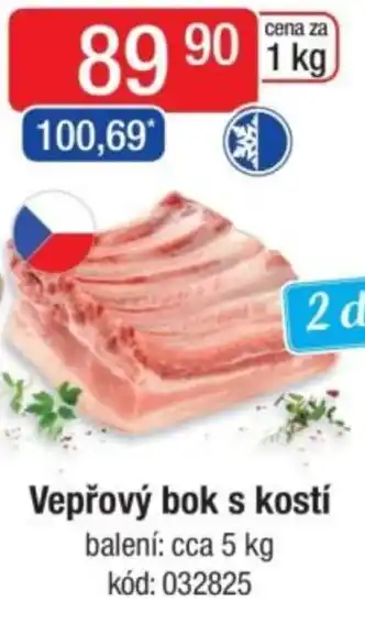 Qanto Vepřový bok s kostí nabídka