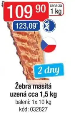 Qanto Žebra masitá uzená nabídka