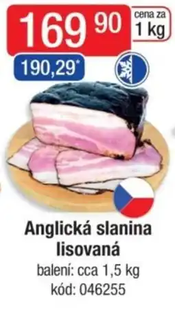 Qanto Anglická slanina lisovaná nabídka