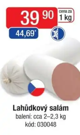 Qanto Lahůdkový salám nabídka