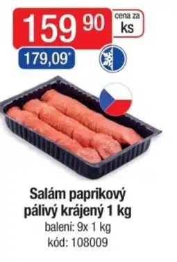 Qanto Salám paprikový pálivý krájený nabídka