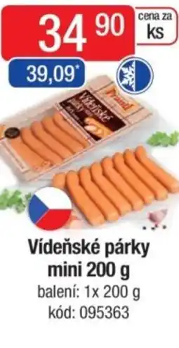 Qanto Vídeňské párky mini nabídka