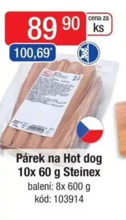 Qanto Párek na Hot dog Steinex nabídka