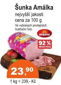 COOP DISKONT Šunka amálka nabídka