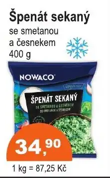 COOP DISKONT Špenát sekaný nabídka