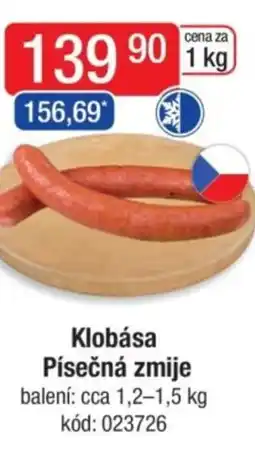 Qanto Klobása Písečná zmije nabídka