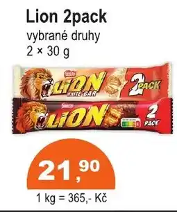 COOP DISKONT LION 2pack nabídka