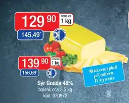 Qanto Sýr Gouda 48% nabídka