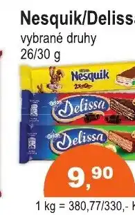 COOP DISKONT Nesquik/delissa nabídka