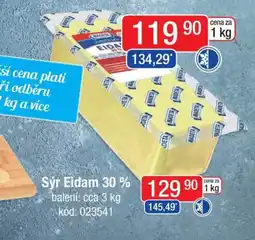 Qanto Sýr Eidam 30% nabídka