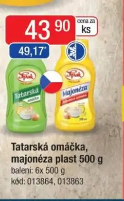 Qanto Tatarská omáčka, majonéza plast nabídka