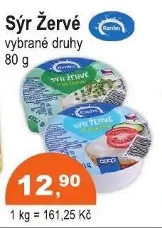 COOP DISKONT Sýr žervé nabídka