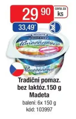 Qanto MADETA Tradiční pomaz. bez laktóz. nabídka