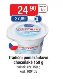 Qanto Tradiční pomazánkové choceňské nabídka