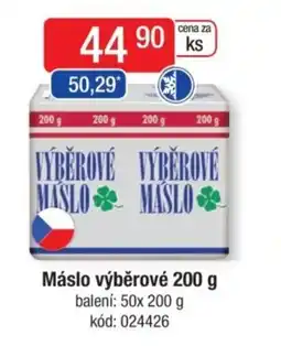 Qanto Máslo výběrové nabídka