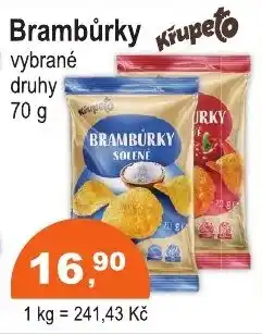 COOP DISKONT Brambůrky nabídka
