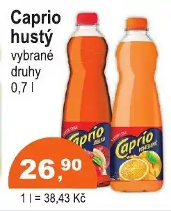 COOP DISKONT CAPRIO Hustý nabídka