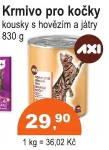 COOP DISKONT Krmivo o pro kočky nabídka