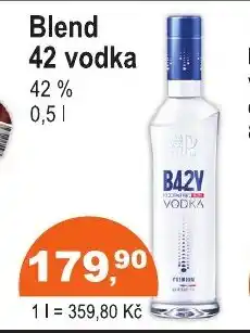 COOP DISKONT Blend 42 vodka nabídka