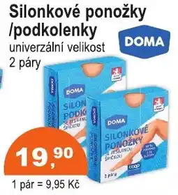 COOP DISKONT Silonkové ponožky /podkolenky nabídka