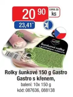 Qanto Rolky šunkové Gastro Gastro s křenem nabídka
