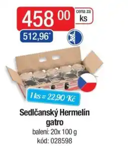 Qanto Sedlčanský Hermelín gatro nabídka