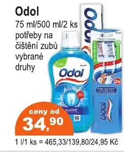 COOP DISKONT Odol nabídka