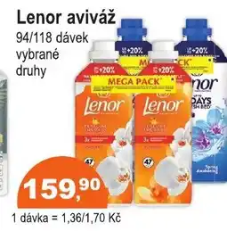 COOP DISKONT LENOR Aviváž nabídka