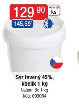 Qanto Sýr tavený 45%, kbelík nabídka