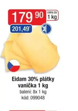Qanto Eidam 30% plátky vanička nabídka