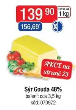 Qanto Sýr Gouda 48% nabídka