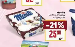 Billa Monte nabídka