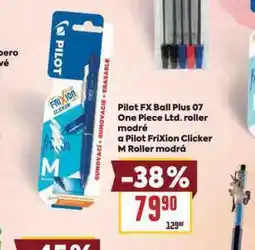 Billa Pilot frixion ball plus nabídka