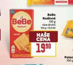 Billa Bebe rodinné nabídka