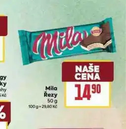 Billa Mila řezy nabídka