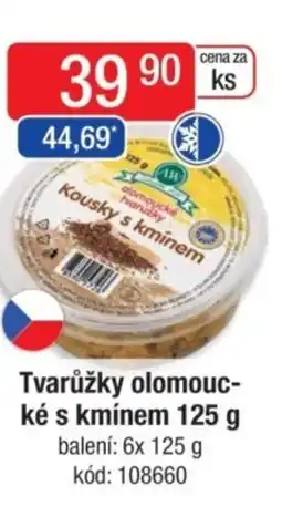 Qanto Tvarůžky olomouc- ké s kmínem nabídka