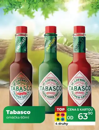 Tamda Foods Tabasco nabídka