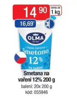 Qanto Smetana na vaření 12% nabídka