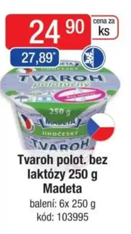 Qanto MADETA Tvaroh polot. bez laktózy nabídka