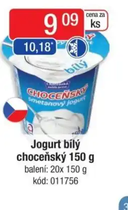 Qanto Jogurt bílý choceňský nabídka