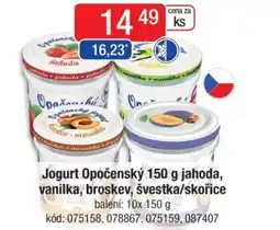 Qanto Jogurt Opočenský jahoda, vanilka, broskev, švestka/skořice nabídka