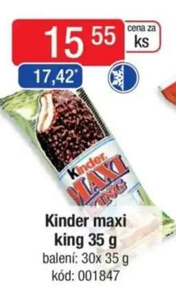 Qanto Kinder maxi King nabídka