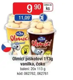 Qanto OLMA Olmíci piškotoví vanilka, čoko nabídka