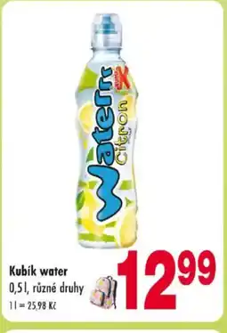 Qanto Kubík water nabídka