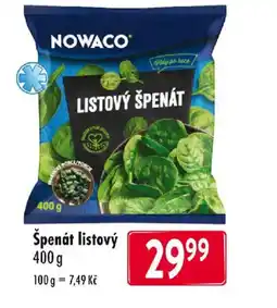 Qanto NOWACO Špenát listový nabídka