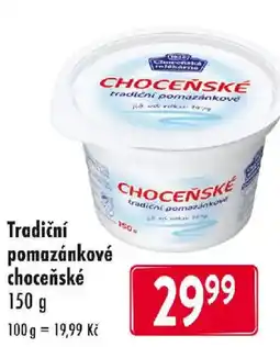 Qanto Tradiční pomazánkové choceňské nabídka
