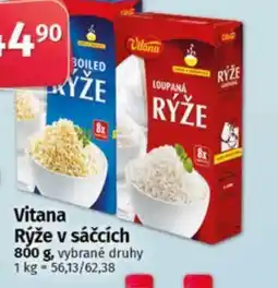 COOP TIP Vitana Rýže v sáčcích nabídka