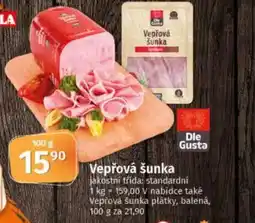 COOP TIP Vepřová šunka nabídka