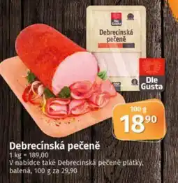 COOP TIP Debrecínská pečeně nabídka